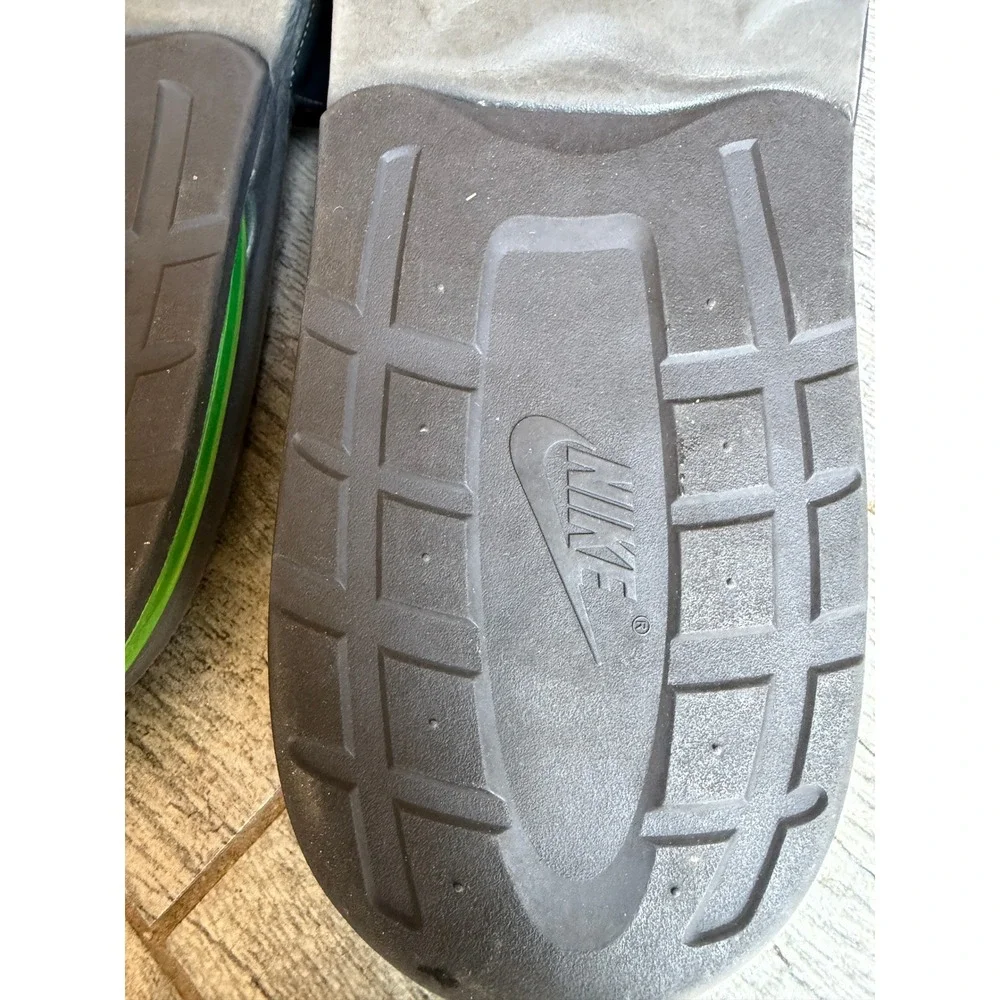 Nike Air Max Camden Slides Sandals Size 14 Grey Volt BQ4626-001 Mens Shoes Gray